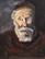 A la rembrandt studie in olieverf